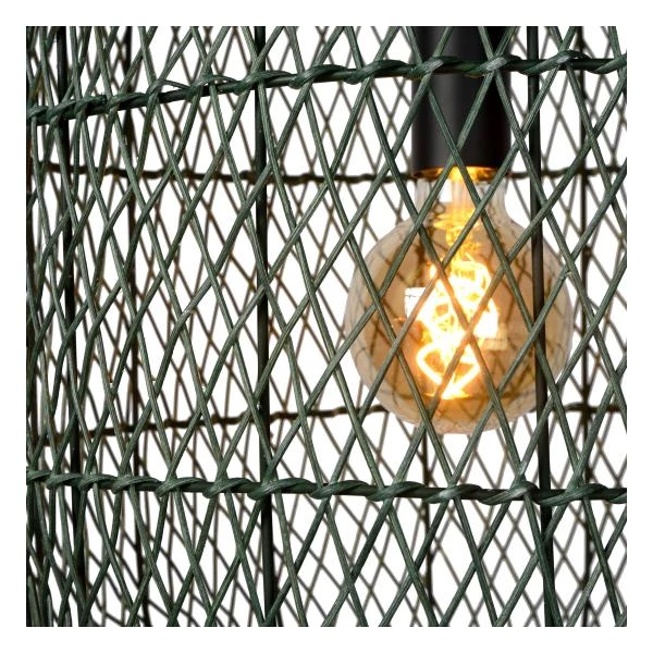 Lucide GARVE - Hanglamp - Ø 40 cm - 1xE27 - Groen - detail 4